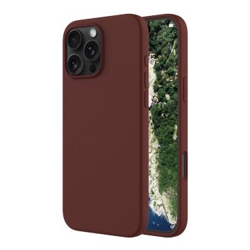 Rvelon Mobilskal Silikon MagSafe för iPhone 16 Pro Max - Brun