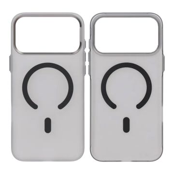 Mobilskal med kameraskydd för iPhone 17 Pro Max - Frostat Svart