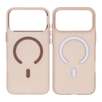 Mobilskal med kameraskydd för iPhone 17 Pro Max - Frostat Guld