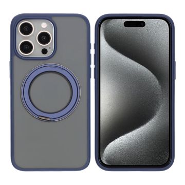 iPhone 15 Pro Max Mobilskal med Magsafe Stativ - Blå