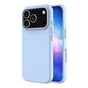 Rvelon Skal Silikon MagSafe för iPhone 17 Pro Max - Ljusblå