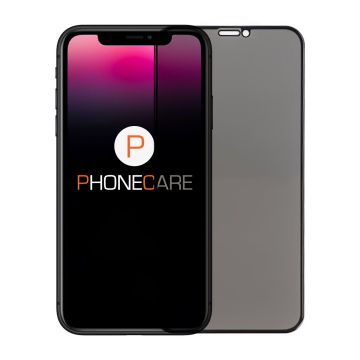 Skärmskydd Privacy iPhone 11/XR - 3D Härdat Glas- G-SP.se