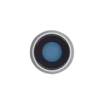 iPhone 8 Kameralins med Ram - Vit- G-SP.se