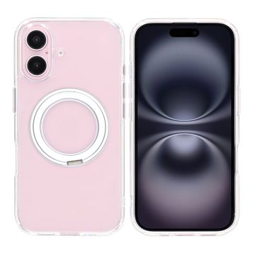 iPhone 16 Plus Mobilskal med Magsafe Stativ - Transparent