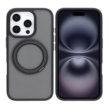 iPhone 16 Pro Max Mobilskal med Magsafe Stativ - Svart