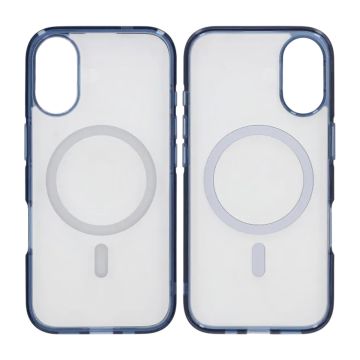 Mobilskal TPU Magsafe för iPhone 17 - Blå Transparent