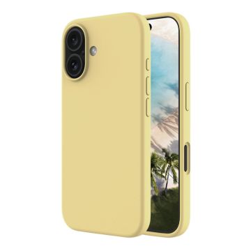 Rvelon Mobilskal Silikon MagSafe för iPhone 17 - Gul