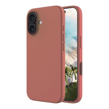 Rvelon Mobilskal Silikon MagSafe för iPhone 17 - Mocka Rosa