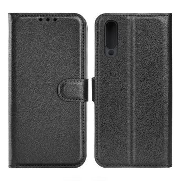 Samsung Galaxy A50s Plånboksfodral med Stativ - Svart