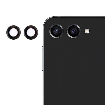 Samsung Galaxy Z Flip 5 Kameraskydd Härdat Glas - Svart