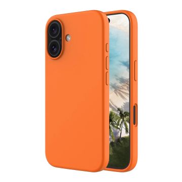 Rvelon Mobilskal Silikon MagSafe för iPhone 17 - Orange