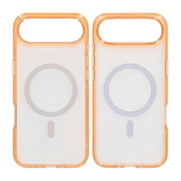 Mobilskal TPU Magsafe för iPhone Air - Orange Transparent