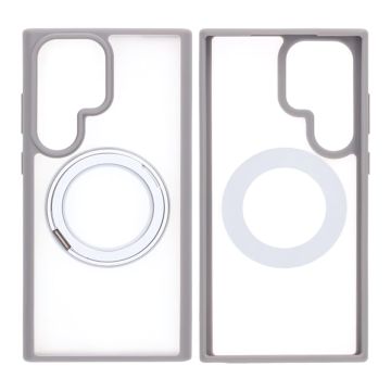 Samsung S23 Ultra Mobilskal med Magsafe Stativ - Grå