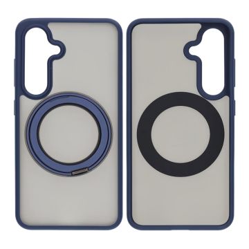 Samsung S24 Mobilskal med Magsafe Stativ - Blå