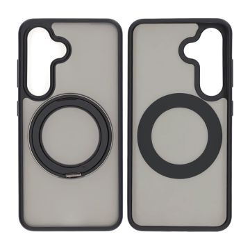 Samsung Galaxy S25 Mobilskal med Magsafe Stativ - Svart