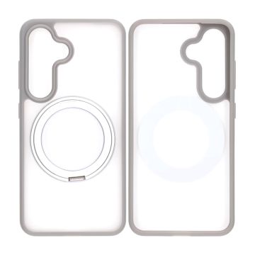 Samsung Galaxy S25 Plus Mobilskal med Magsafe Stativ - Grå