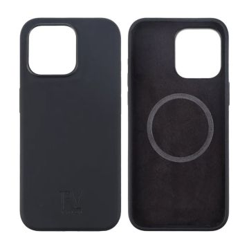 iPhone 15 Pro Max Silikonskal Rvelon MagSafe - Svart- G-SP.se