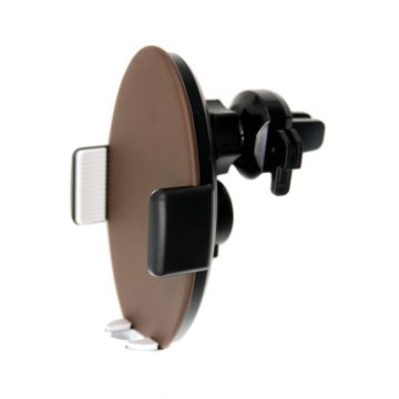 Mobilhållare till Bil med Trådlös laddning - Brun- G-SP.se