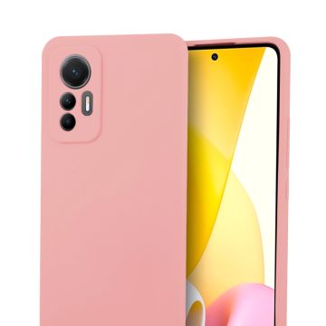 Xiaomi 12 Lite Silikonskal - Rosa- G-SP.se