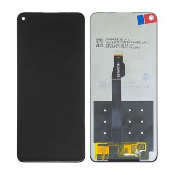 Huawei P40 Lite Skärm med LCD Display (utan ram) OEM - Svart