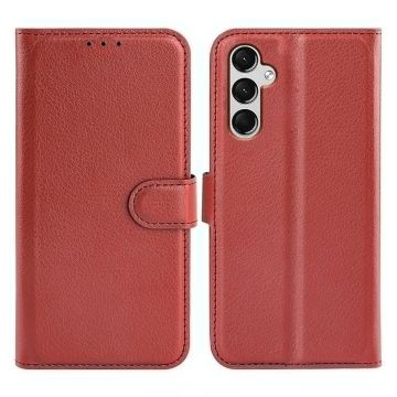 Samsung Galaxy A25 Plånboksfodral med Stativ - Brun