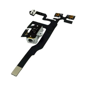 iPhone 4S Hörlursuttag - Vit- G-SP.se