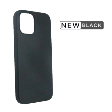 iPhone 12 Pro Max Mobilskal Silikon - Svart- G-SP.se