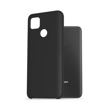 Silikonskal Xiaomi Redmi 9C - Svart- G-SP.se