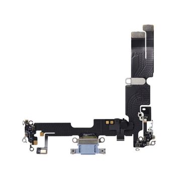 iPhone 14 Plus Laddkontakt med Flexkabel Original - Blå