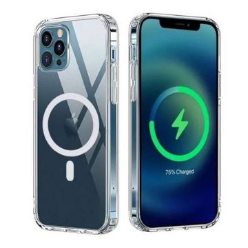 iPhone 15 Pro Max Case - Magsafe Rvelon Transparent- G-SP.se