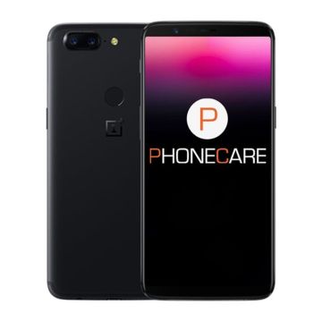 Begagnad OnePlus 5T 64GB Midnight Black - Mycket bra skick- G-SP.se