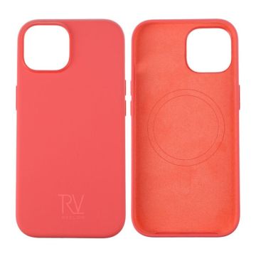 iPhone 15 Silikonskal Rvelon MagSafe - Röd- G-SP.se