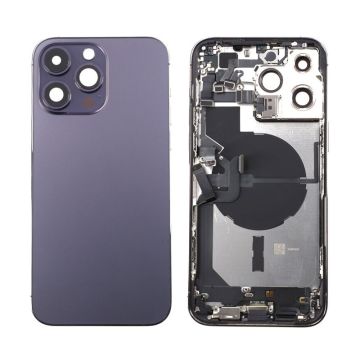 iPhone 14 Pro Max Baksida med Komplett Ram - Lila- G-SP.se