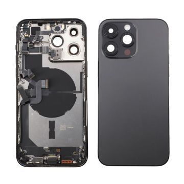 iPhone 14 Pro Max Baksida med Komplett Ram - Svart- G-SP.se