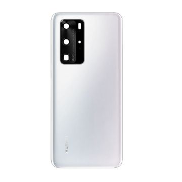 Huawei P40 Pro Baksida/Batterilucka Premium - Vit- G-SP.se