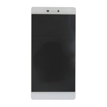 Huawei P8 Skärm med LCD Display med Batteri Original - Vit- G-SP.se