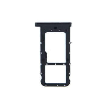 Huawei P Smart Plus Minneskort/Simkortshållare - Svart- G-SP.se