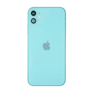 iPhone 11 Baksida med Komplett Ram - Grön- G-SP.se
