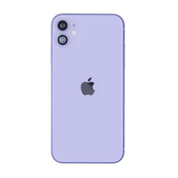 iPhone 11 Baksida med Komplett Ram - Violett- G-SP.se