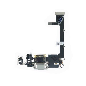 iPhone 11 Pro Laddkontakt Flexkabel - Vit- G-SP.se