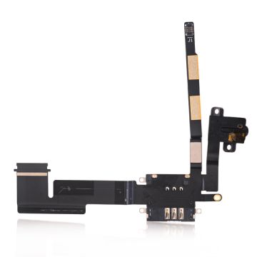 iPad 2 Simkortsläsare/Hörlursuttag Flexkabel- G-SP.se