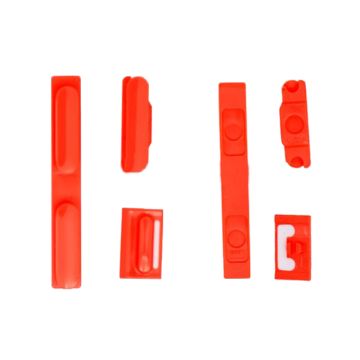 iPhone 5C Knappar Komplett - Röd- G-SP.se