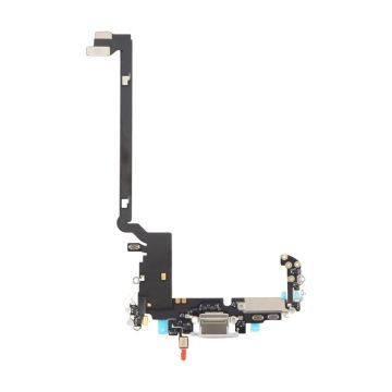 Laddkontakt med Flexkabel för iPhone 17 Pro Max - Silver