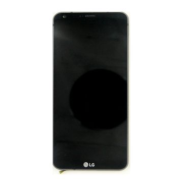 LG G6 Skärm/Display med Ram - Svart- G-SP.se