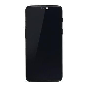 OnePlus 6 Skärm med LCD Display - Spegel Svart- G-SP.se