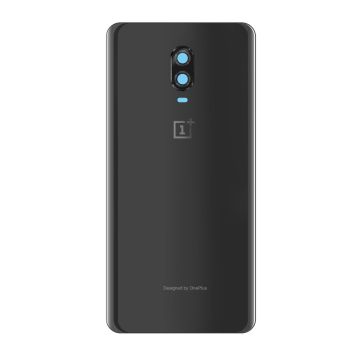 OnePlus 6T Baksida/Batterilucka - Spegel Svart- G-SP.se