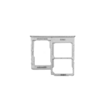 Samsung Galaxy A40 Simkortshållare - Silver- G-SP.se