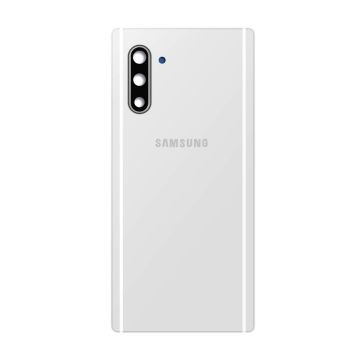 Samsung Galaxy Note 10 Baksida - Vit