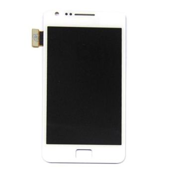 Samsung Galaxy S2 Plus Skärm med LCD Display - Vit- G-SP.se