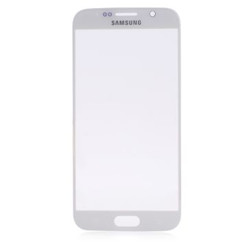 Samsung Galaxy S6 Glas till LCD Skärm - Vit